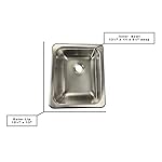 Class A Customs | 13 X 15 Stainless Steel Sink | 300 Series Stainless Steel | RV Camper Motor Home Sink | Concession… - Image 6