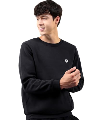 Image of EYEBOGLER Men's Cotton Blend Round Neck Sweatshirt