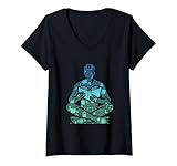 Photo Gallery donna bookworm reader literature lover maglietta con collo a v Photo Gallery donna bookworm reader literature lover maglietta con collo a v
