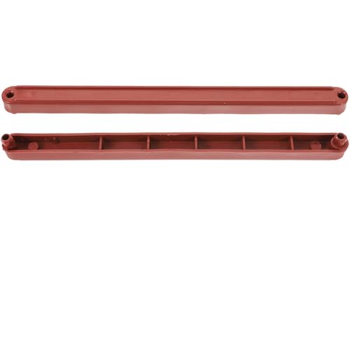 ifundom Guías y Correderas para Cajones de Plástico, Montaje Inferior, Color Marrón, Longitud 235 Mm, Juego de 2 Piezas, Rieles para Muebles y Armarios, Accesorio para Cajones de Gabinete