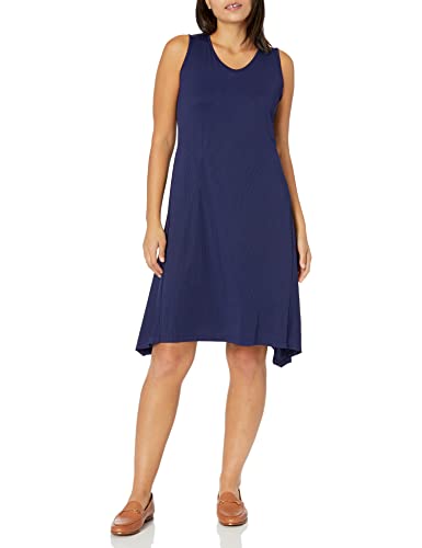 Anne Klein Damen Sleeveless Tank Dress Kleid, Ferne Berg, Mittel