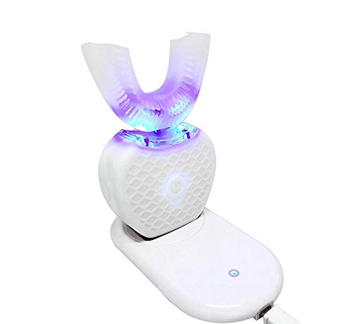 360 Degree Automatic Electric Toothbrush Rechargeable Sonic Dental Toothbrush USB Silicone Brush Teeth