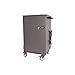Datamation Systems DS-UNIVAULT-30 Charging Cart for Chromebooks and Tablets - 3 Shelf - Push Handle Handle - 4 Casters - 5" Caster Size - 24.5" Width x 23.3" Depth x 45" Height - for 30 (Renewed)
