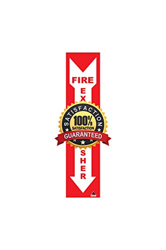Fire Extinguisher Sign Stickers [25 Pack]- 4