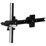 Scala chiara e precisa. FOLOSAFENAR Accessori per mirini per Arco ricurvo per tiro con L\'Arco - Mirino per tiro con L\'Arco a Forma di T - Mirino Regolabile con Scala - per tiro con L\'Arco