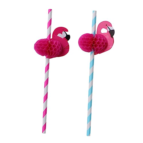 Set de 30 pitillos decorativos de papel Rosy miniatura 1