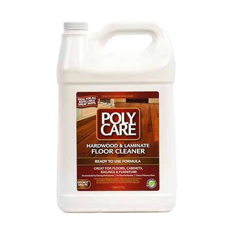 Hardwood Floor Cleaner Refill - 128 fl oz - Fresh- Refill for Spray Mops and Spray Bottles - Residue-Free Floor Cleaning Solution for Wood or Laminate Floors Cover