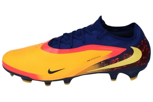 Nike Phantom 6 Low Pro FG EH Mens Football Boots IB3094 Sneakers Shoes (UK 9.5 US 10.5 EU 44.5, Laser Orange Lemon Venom 800)