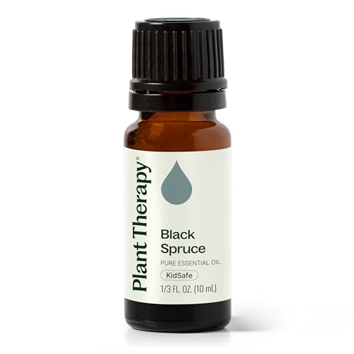Plant Therapy Black Spruce Essential Oil 10 mL (1/3 oz) 100% Pure, Undiluted, Therapeutic Grade