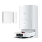 Xiaomi X10+ Saugroboter mit Wischfunktion & All-in-One Station (4000Pa; bis zu 120min Akkulaufzeit; Auto. Reinigung, Entleerung, Trocknung & Wassernachfüllung) + Window & Door Sensor [Amazon Exklusiv]