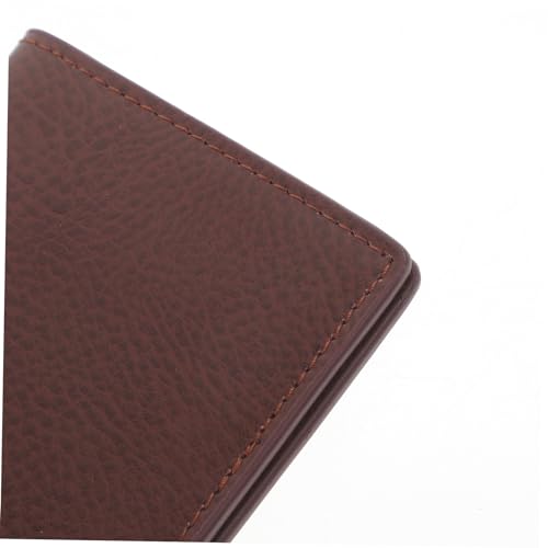 Men' Business Card Holder Minimalist Genuine Business Card Wallet Color Portable Business Card Organizer with Multiple Pockets 1pc Card Case2