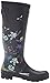 Joules Women's Rain Boot, Navy Bee Flowers, 10