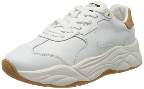 SCOTCH & SODA FOOTWEAR Celest, Zapatillas Mujer, Blanco (White S29), 38 EU