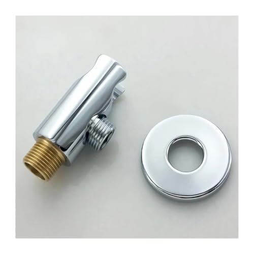 Support de douche laiton noir robuste pour stopper les chutes de pommeau