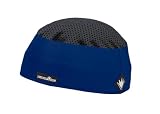 SweatVac Unisex Mesh Top Ventilator Cycling Skull Cap (US, Alpha, One Size, Navy/Black Top)