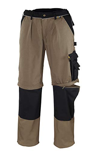 teXXor 20-008352-25 - Pantalones de trabajo para hombre, color khaki, talla 90