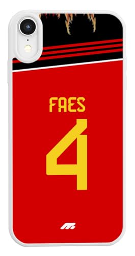 MYCASEFC Coque Football Wout Faes Belgique Personnalisée HTC 10. Housse de Football pour Smartphone pour Les Fans de Football - Idée Cadeau - Design de...
