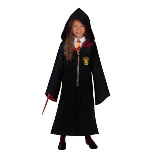 Funidelia | Disfraz de Hermione Granger Deluxe para niña Gryffindor & Magos - Disfraz para niños y divertidos accesorios para Fiestas, Carnaval y Halloween - Talla 3-4 años