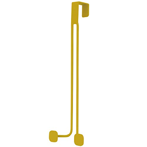 東洋ケース ハングフック イエロー 幅9×奥行7.5×高さ31cm 収納フック ツール サイド 扉 UZU FM2-HGL-MT