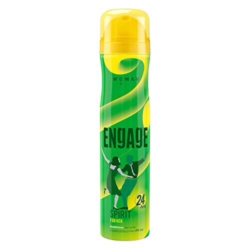 Engage Spirit for Her Deodorant for Women, Cheerful & Jolly, Skin Friendly Deo, 150ml Body Spray