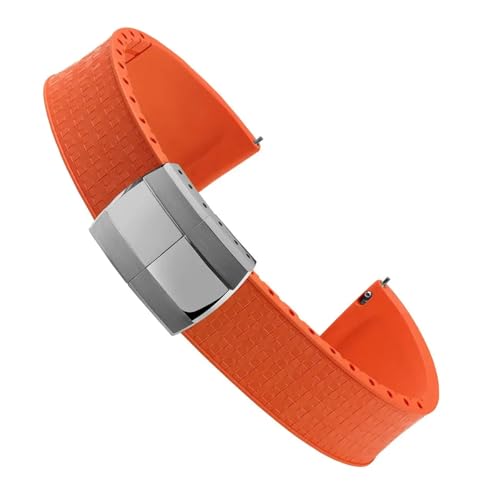 [|Ő] UCN CTS EHb`Xgbv 20mm 21mm 22mm NCbN[X XvONXvobN _Co[ bNX fCgi JeBG FKM o[EHb`ohΉ(Orange,24MMX20MM_NO BUCKL