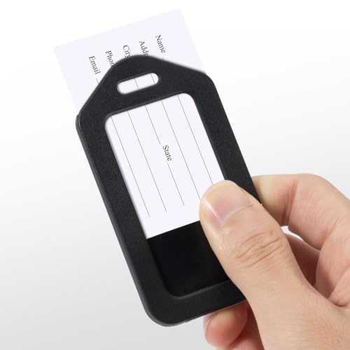 10 Pack Colorful PVC Tags