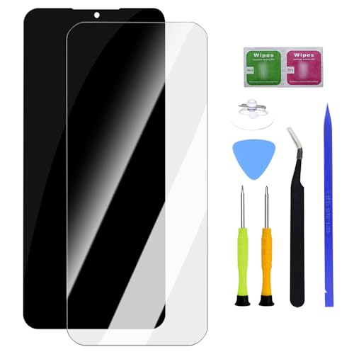 Ubrokeifixit for Cricket Icon Plus 2026 LCD �f�B�X�v���C �X�N���[�� �f�W�^�C�U�[ �A�Z���u�� �����L�b�g AT&T Verge 2 5G SN333A 6.9�C���`�A�N���P�b�g �A�C�R�� �v���X 2026 SN