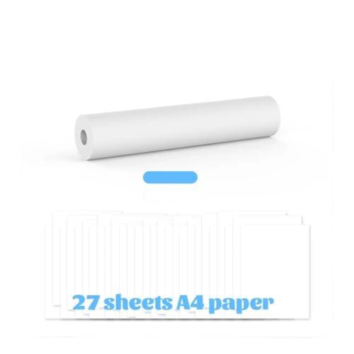 Papel térmico A4 continuo antiatascos con recubrimiento liso duradero 3