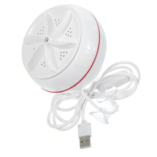 Kisangel Lavadora Portátil Mini Abs con Succión Estable bajo Ruido Función Reversible Ahorro de Agua y Energía para Viajes Dormitorios y Apartamentos Recargable por USB Kisangel Lavadora Portátil Mini Abs con Succión Estable bajo Ruido Función Reversible Ahorro de Agua y Energía para Viajes Dormitorios y Apartamentos Recargable por USB