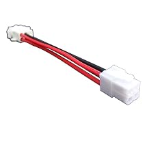 6 Pin to 4 Pin 12V PSU DC Power Cable Connector Adapter Compatible with Icom Kenwood Yaesu PS-85 PS-125 PS-30 PS-50