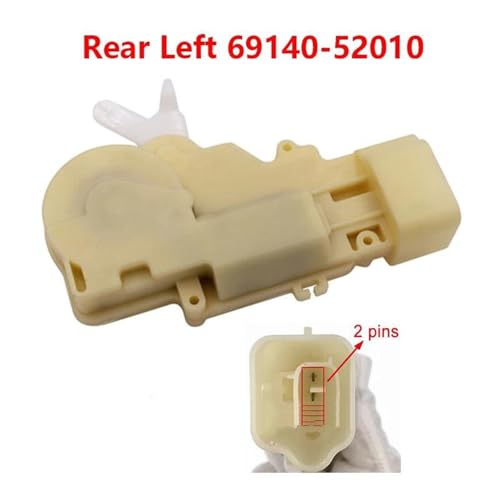 Actuador de cerradura de puerta trasera izquierda Yaris Echo 69110-52010 4