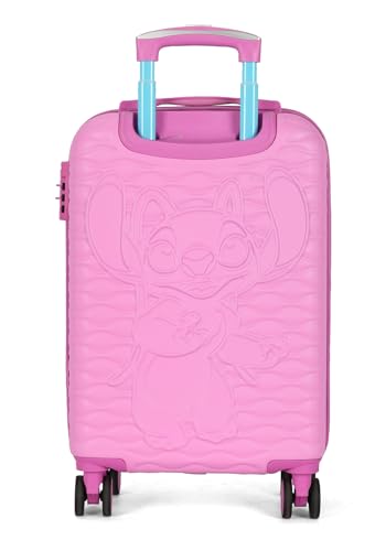 Mala de Bordo Stitch e Angel Love Dupla Face MF10519SC 2025 Luxcel