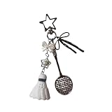 Badminton Shuttlecock Keychain Portable Size Ideal for Daily Use and Gifting Stylish Badminton Charm
