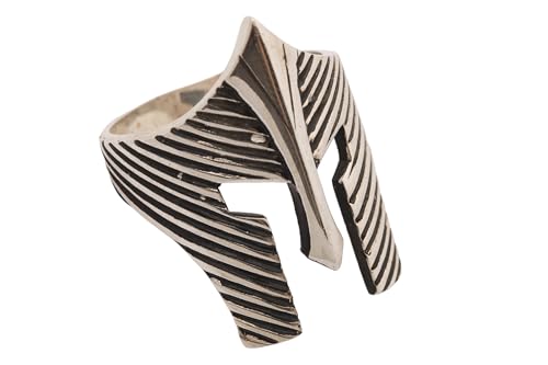 Turkish Handmade Jewelry Knight Helmet Symbol 925 Sterling Silver Men's Ring All Size Options Size