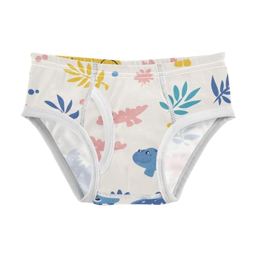 Cute Cartoon Alligator Crocodile Palm Baby Boys Comfort Kids Underwear Breathable Undies