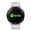 PlayBetter Garmin Forerunner 265 (Whitestone/Tidal Blue) Running GPS Smartwatch | Bright AMOLED Display, Recovery Insights | Bundle HD Screen Protectors & Portable Charger