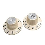 YJB PARTS ソンブレロノブ シルバートップ インチ (エイジドホワイト/VOL.+ TONE)