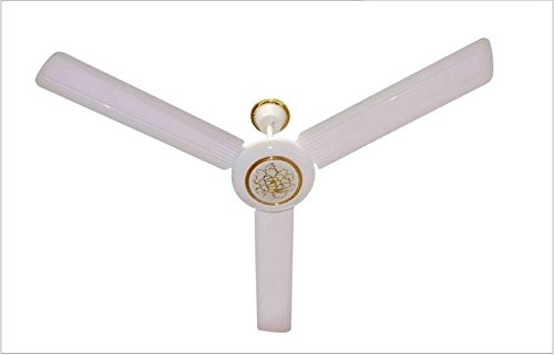 Mananasun Solar Ceiling Fan 24H Runs +Ac/Dc Converter + Solar Panel 48" 56" (56") #TOP1