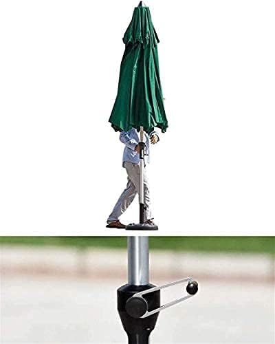 LSLYTQ Garden Outdoor Crank Up Parasol Umbrella Sun Parasol Umbrella Garden Outdoor Patio Umbrella Table Market Umbrella with Base, Portable Offset Patio Umbrella for Poolside, Deck, Garden, Backyard,