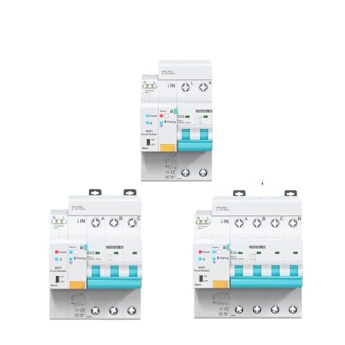 Disyuntor de medición inteligente para domótica y control remoto de casa