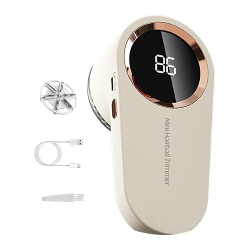 petsola セーター用毛玉取り器 糸くず・毛玉取り器 衣類用毛玉取り器 カーペット用毛玉取り器, 白