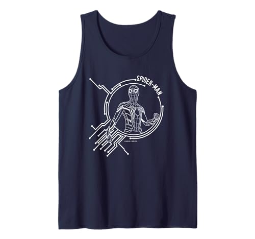 Camiseta de tirantes Marvel Spider-Man No Way Home cómoda para evitar el calor