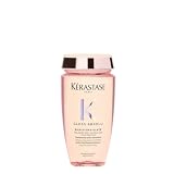 Kérastase Gloss Absolu Bain Hydra-Glaze, Champú Hidratante e Iluminador, Enriquedo con Ácido Glicólico, Hialurónico y Aceite de Rosa Silvestre, Cabello Largo con Tendencia al Encrespamiento, 250ml