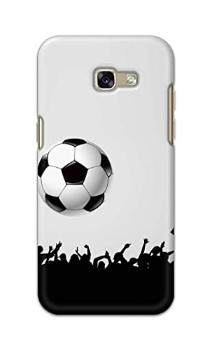 Image of Printed Hard Back Cover Case for Samsung Galaxy A5 2017 Back Cover (Football Icon) -702