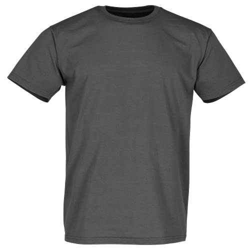 Fruit of the Loom Super Premium Short Sleeve Crew Neck T-Shirt, Light Graphite, L
