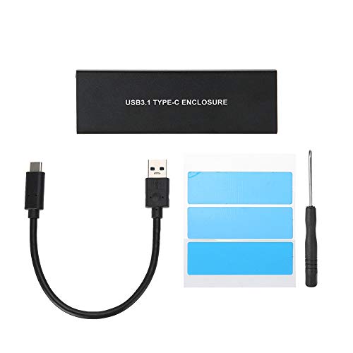 Gojiny Usb3. 1 a M. 2 Nvme Ssd Case Carcasa Externa Ssd con Uasp para Winxp Vista Win7 Win8