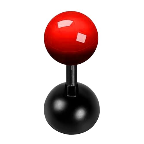 プッシュスタート レバー 車のエンジンスタートボタン ジョイスティック、車 スタートボタン レバー オシャレ赤 車のボタンスタートレバー、車のジョイスティック プッシュスタートボタン 取付簡単 自動車部品 ボタンスターターカバー装飾アクセサリー