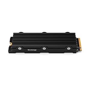 Nextorage Japan Internal SSD 1TB for PS5 and PC Memory Expansion M.2 2280 Gen4 NVMe with Heatsink NEM-PA1TB/N SYM…