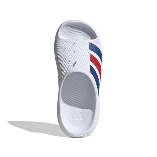 adidas Men's Purechill, White/Team Royal Blue/Better Scarlet, 8 - image 2