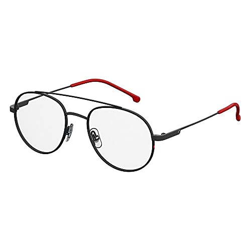 Carrera 2000T/V Eyeglass Frames Ca2000Tv-0003-4918 - Matte Black Frame, Lens Diameter 49Mm, #TOP10